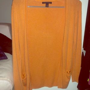 Banana Republic Orange Cardigan